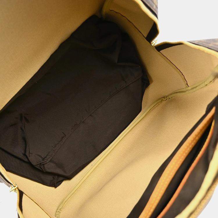 Pre Owned Louis Vuitton Brown Monogram Evasion Travel Bag