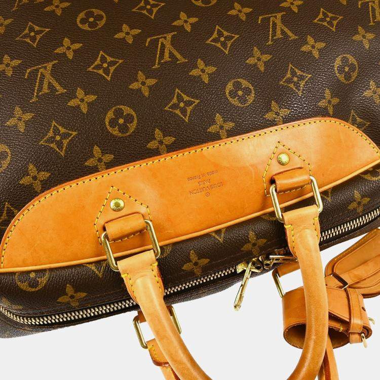 Pre Owned Louis Vuitton Brown Monogram Evasion Travel Bag
