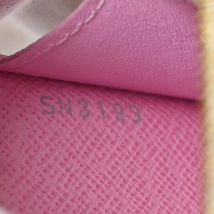 Pre Owned Louis Vuitton Pochette Cles Multicolor Monogram Canvas Wallet