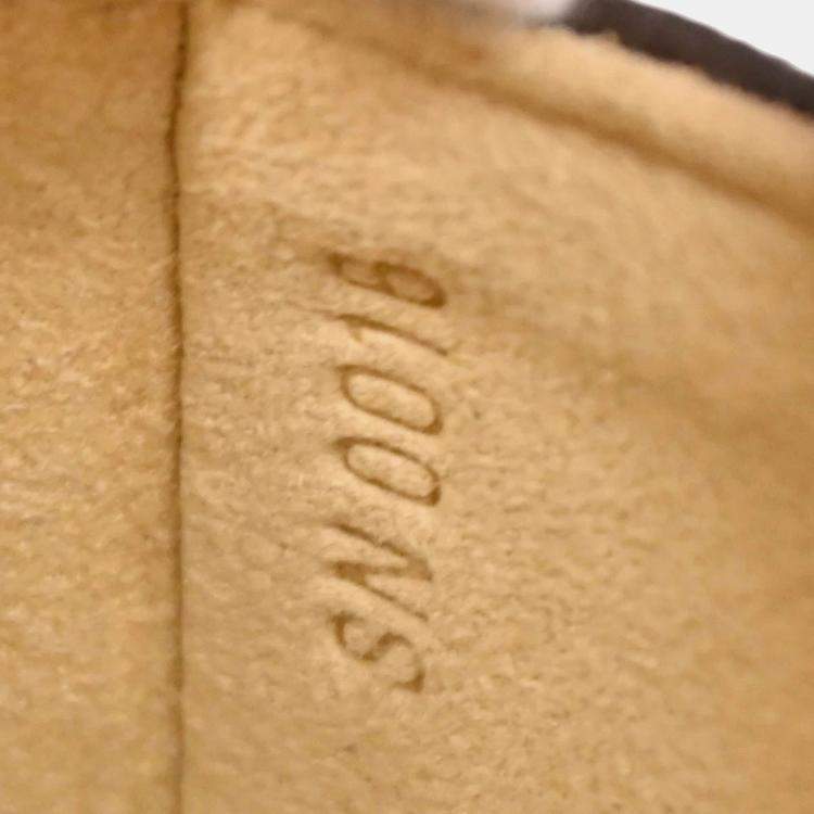 Pre Owned Louis Vuitton Pochette Lagoon Monogram Canvas Glasses Case