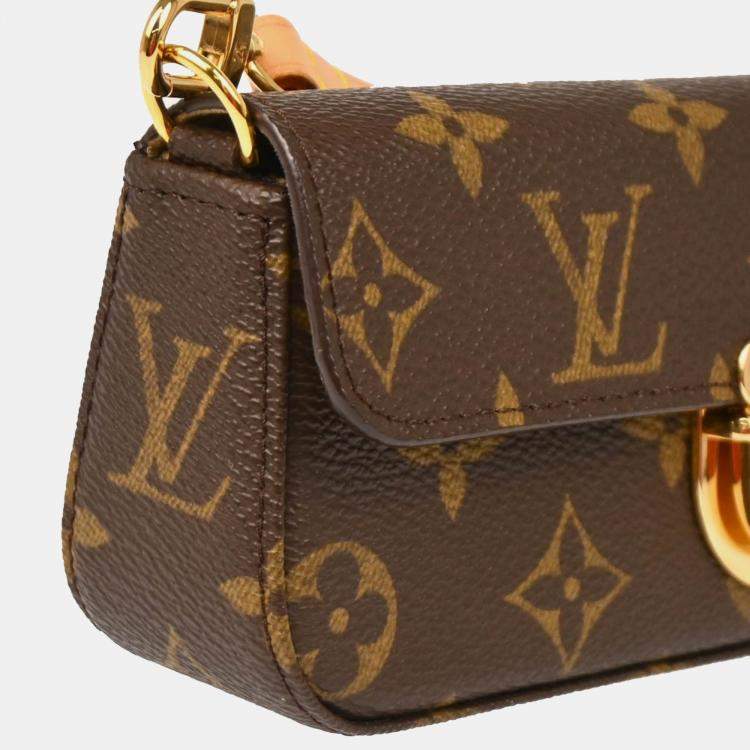Pre Owned Louis Vuitton Pochette Lagoon Monogram Canvas Glasses Case