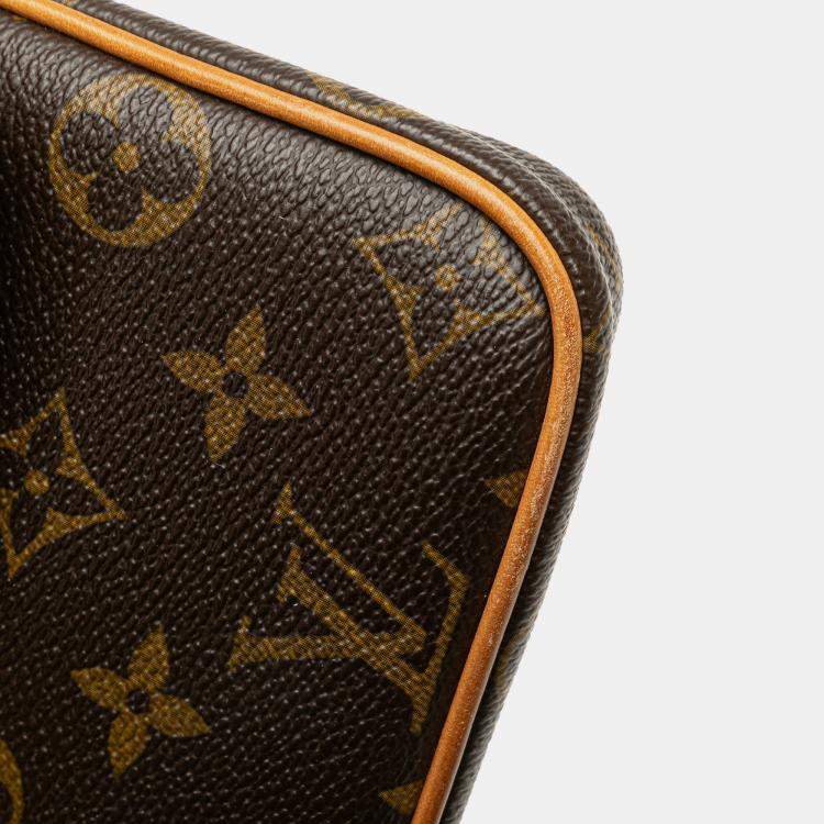 Pre Owned Louis Vuitton Brown Monogram Sofia Coppola Slim Clutch