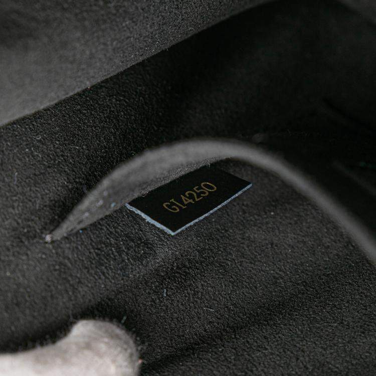 Pre Owned Louis Vuitton Black Monogram Since 1854 Dauphine MM