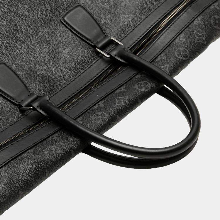 Pre Owned Louis Vuitton Black Monogram Eclipse Apollo All Day