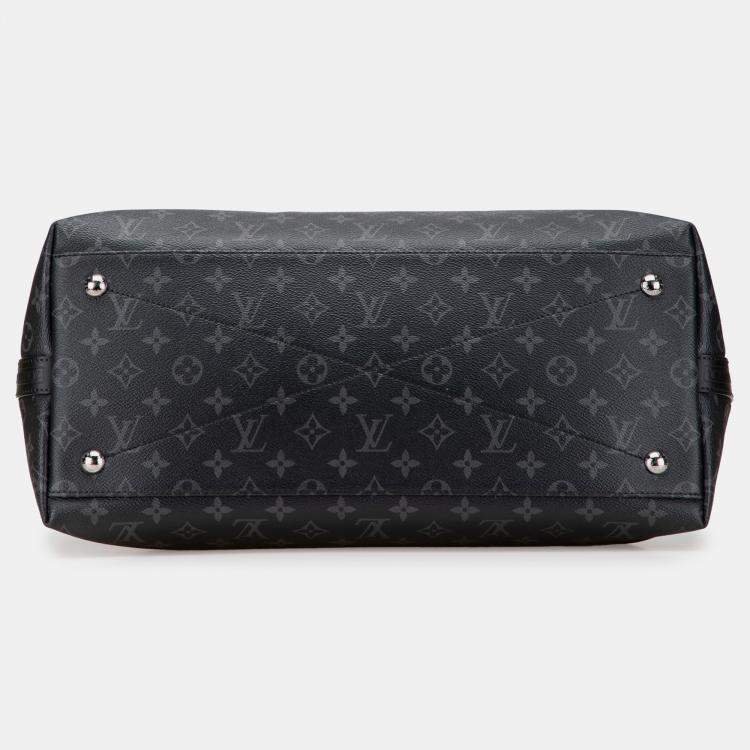 Pre Owned Louis Vuitton Black Monogram Eclipse Apollo All Day
