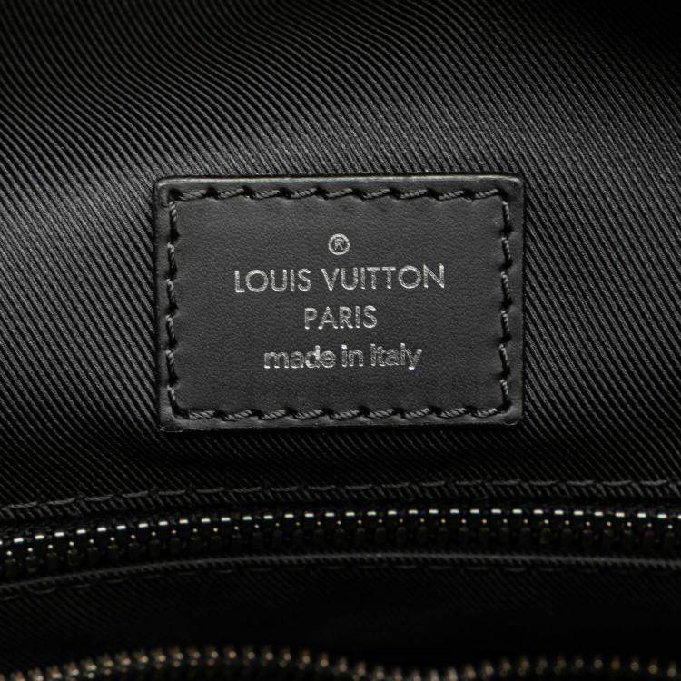 Pre Owned Louis Vuitton Black Monogram Eclipse Apollo All Day