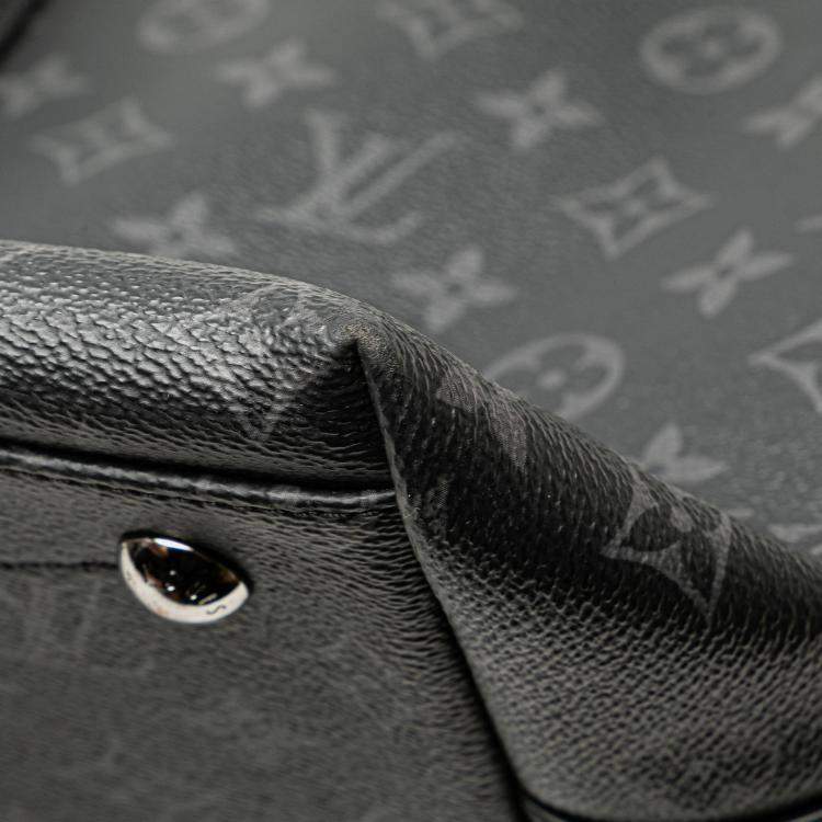 Pre Owned Louis Vuitton Black Monogram Eclipse Apollo All Day