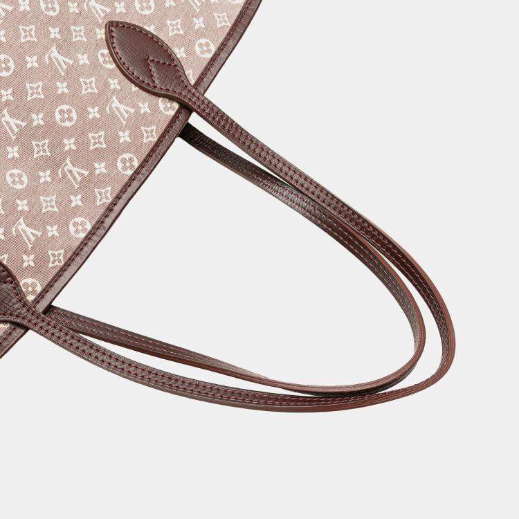 Pre Owned Louis Vuitton Pink Monogram Idylle Neverfull MM