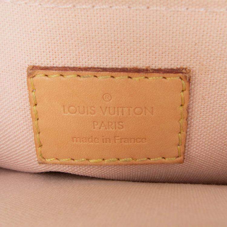 Pre Owned Louis Vuitton White Damier Azur Croisette