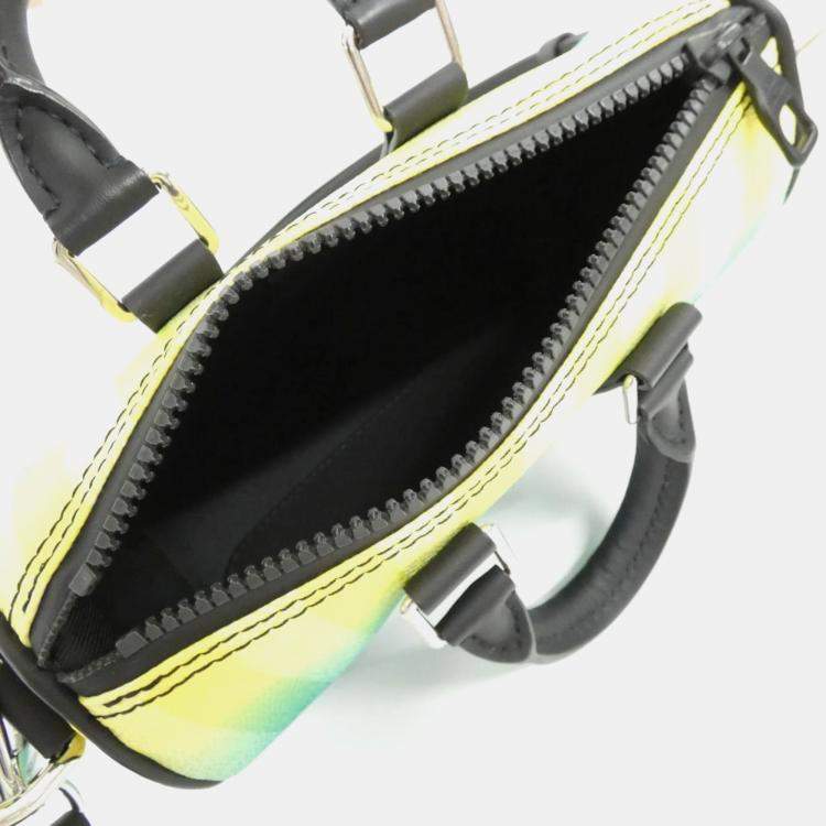 Pre Owned Louis Vuitton Day Break Keepall XS Damier Stripe Canvas Boston Bag