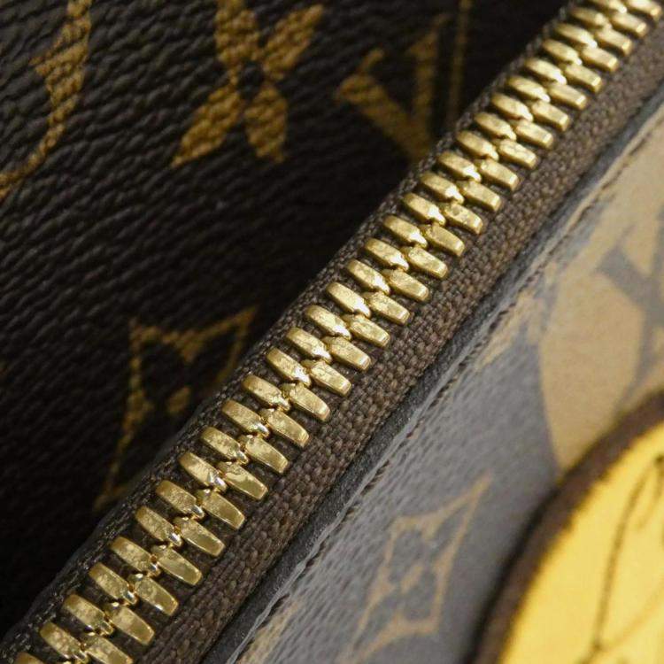 Pre Owned Louis Vuitton Trio Messenger Monogram Stripe Canvas Shoulder Bag
