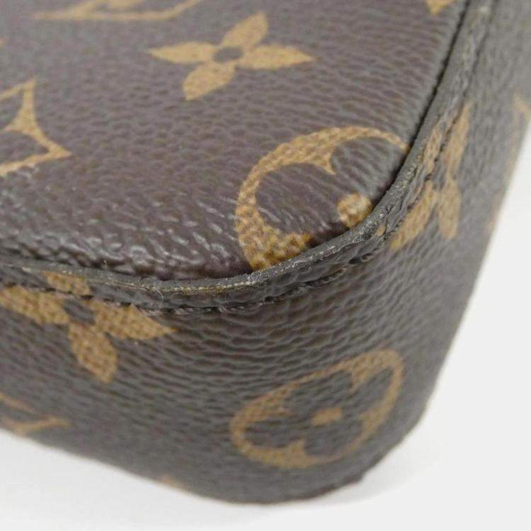 Pre Owned Louis Vuitton Trio Messenger Monogram Stripe Canvas Shoulder Bag