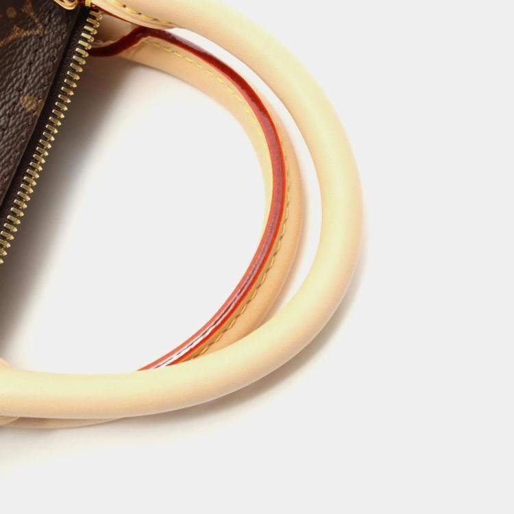 Pre Owned Louis Vuitton Speedy Bandouliere 30 Brown Monogram Coated Canvas Handbag