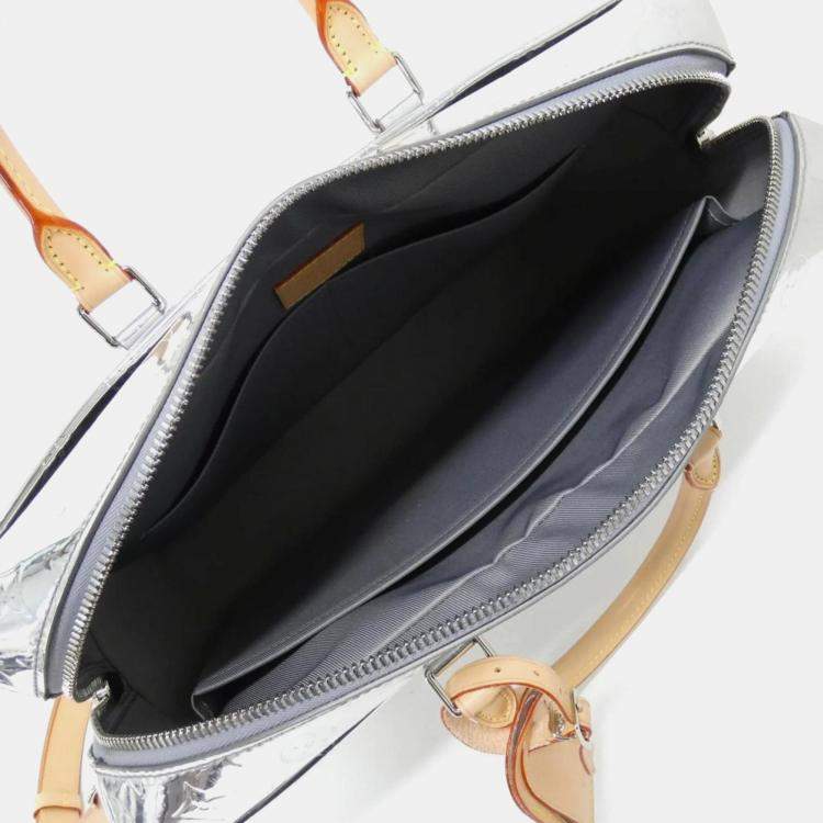 Pre Owned Louis Vuitton Mirror Neo Porte Document Voyage Monogram Canvas Handbag