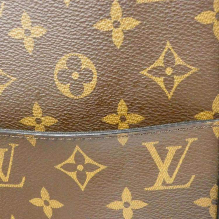 مملوكة مسبقًا Louis Vuitton Macassar Weekend PM Monogram Canvas Tote Bag