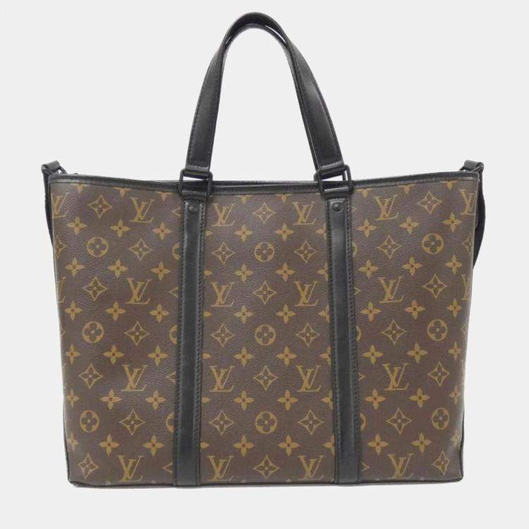 مملوكة مسبقًا Louis Vuitton Macassar Weekend PM Monogram Canvas Tote Bag