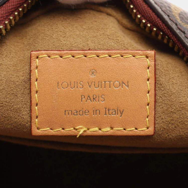 Pre Owned Louis Vuitton Boite Chapeau Souple PM Brown Monogram Coated Canvas Shoulder Bag