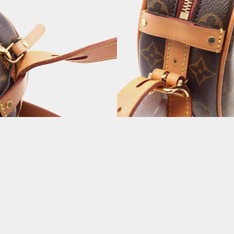 Pre Owned Louis Vuitton Boite Chapeau Souple PM Brown Monogram Coated Canvas Shoulder Bag