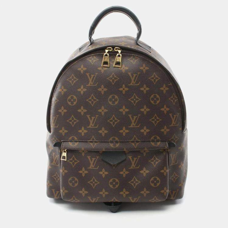 مملوكة مسبقًا Louis Vuitton Palm Springs MM Brown Monogram Coated Canvas Backpack