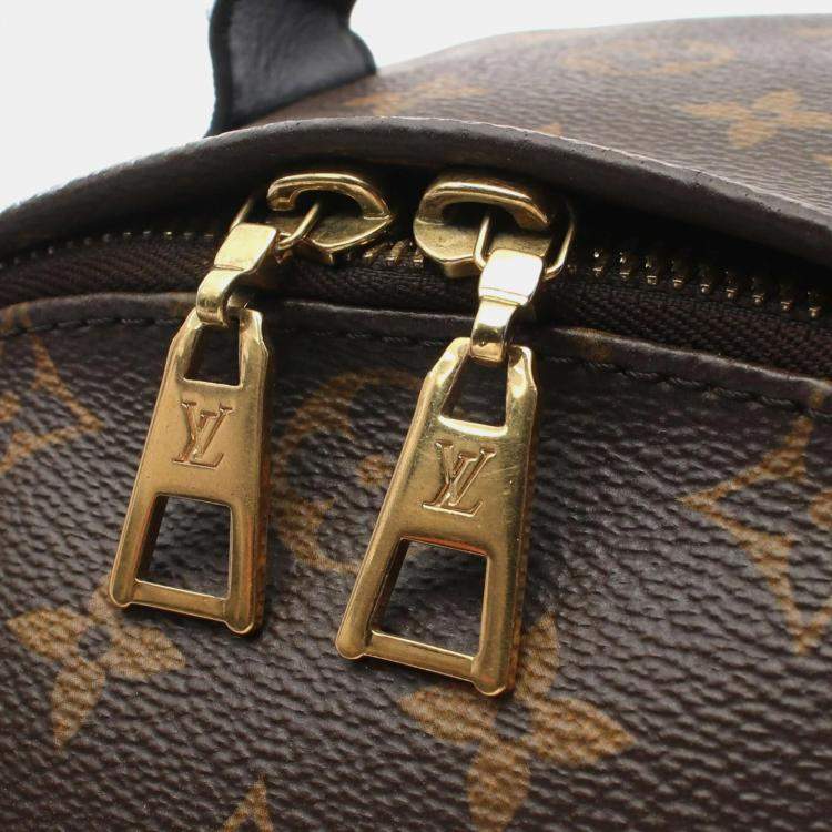 مملوكة مسبقًا Louis Vuitton Palm Springs MM Brown Monogram Coated Canvas Backpack
