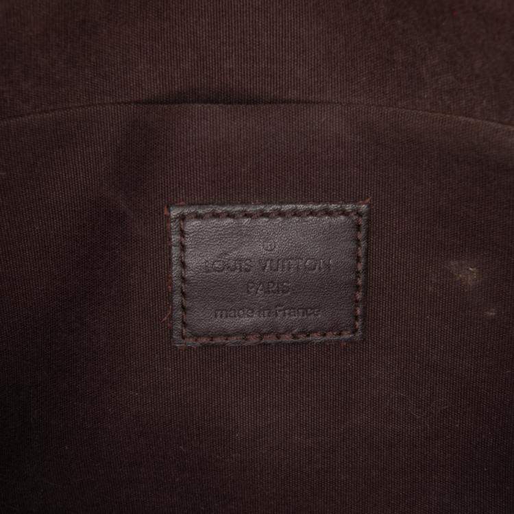 Pre Owned Louis Vuitton Purple Monogram Vernis Pochette Felicie
