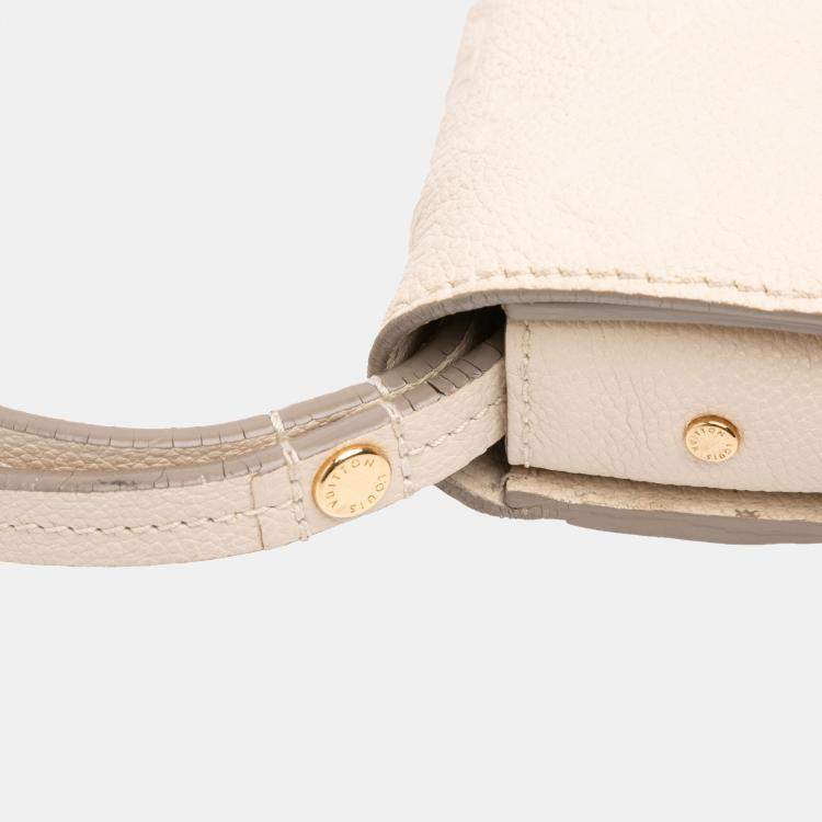 Pre Owned Louis Vuitton White Monogram Empreinte Fascinante