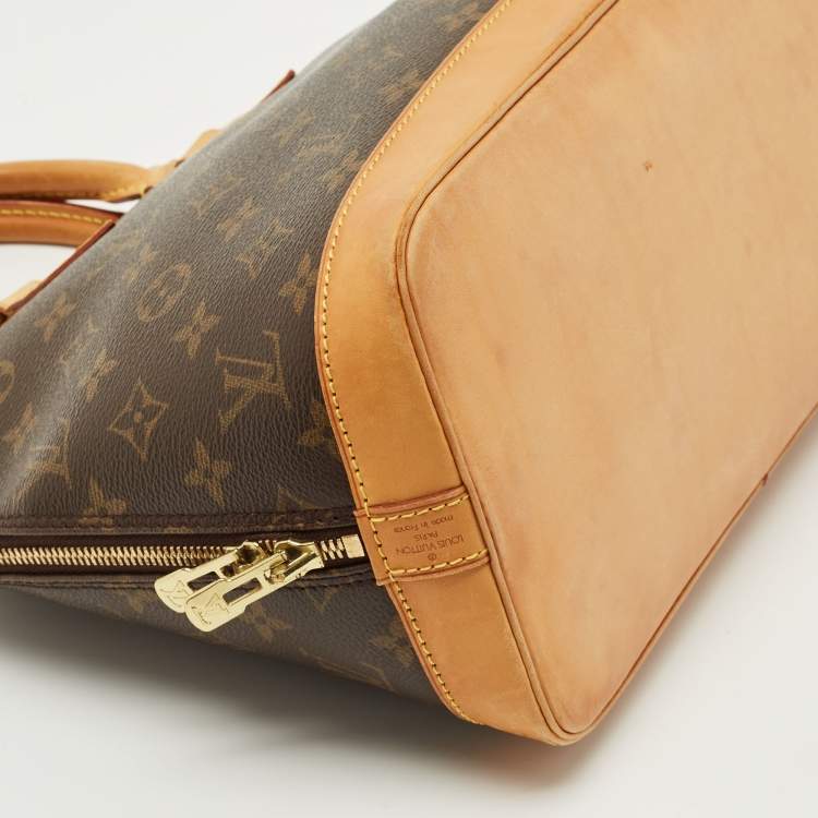 Pre Owned Louis Vuitton Monogram Canvas Alma PM Bag