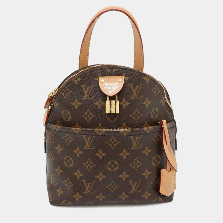 Pre Owned Louis Vuitton Moon Backpack Noir Monogram