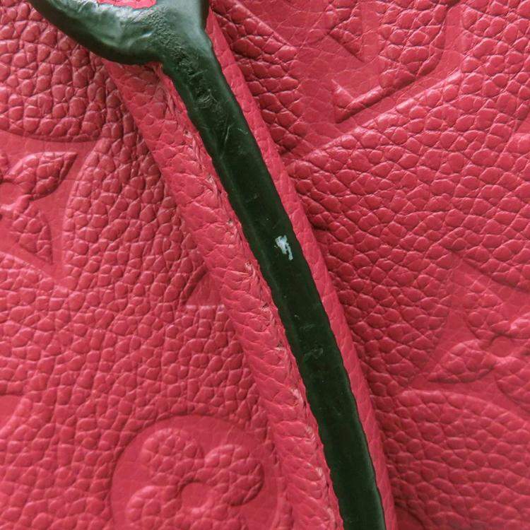 Pre Owned Louis Vuitton Speedy Bandoulière Rose Pruyere Empreinte Leather Bag