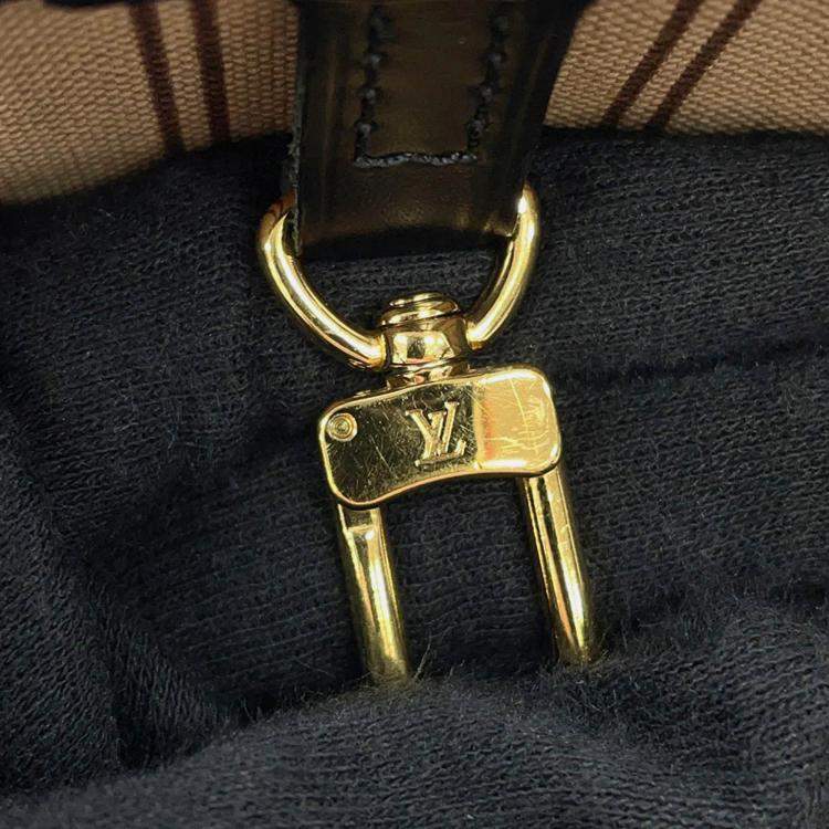 Pre Owned Louis Vuitton Neverfull League Of Legends Noir/Gold/Silver Monogram Size Mm