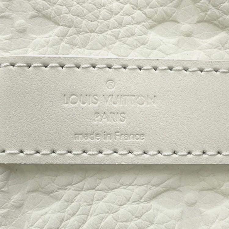 Pre Owned Louis Vuitton Keepall Bandouliere 25 Full Moon Monogram Taurillon Leather Boston Bag