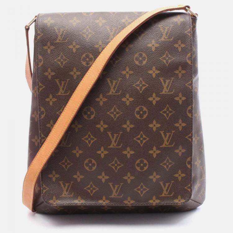 مملوكة مسبقًا Louis Vuitton Musette Brown Monogram Canvas Shoulder Bag