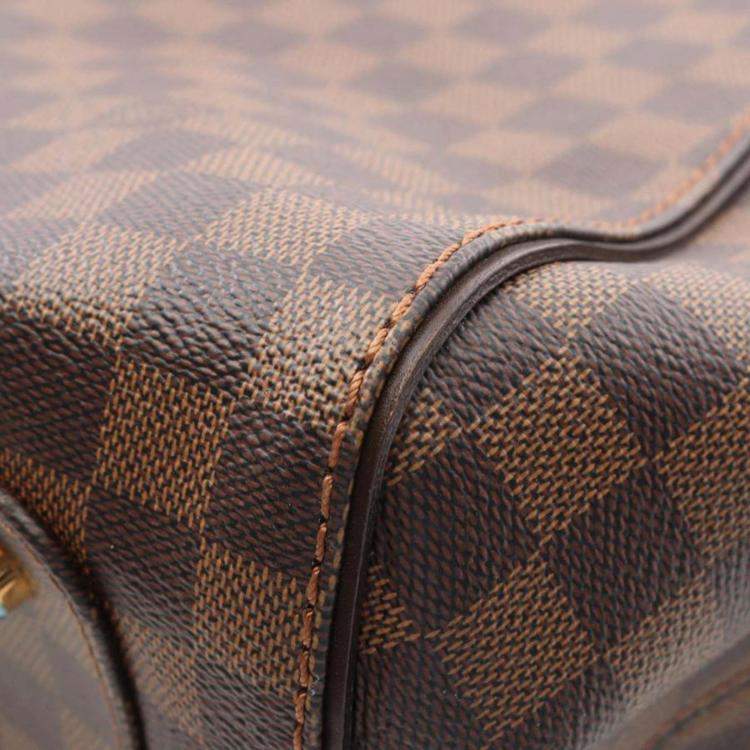 Pre Owned Louis Vuitton Marlyborn Gm Damier Ebene