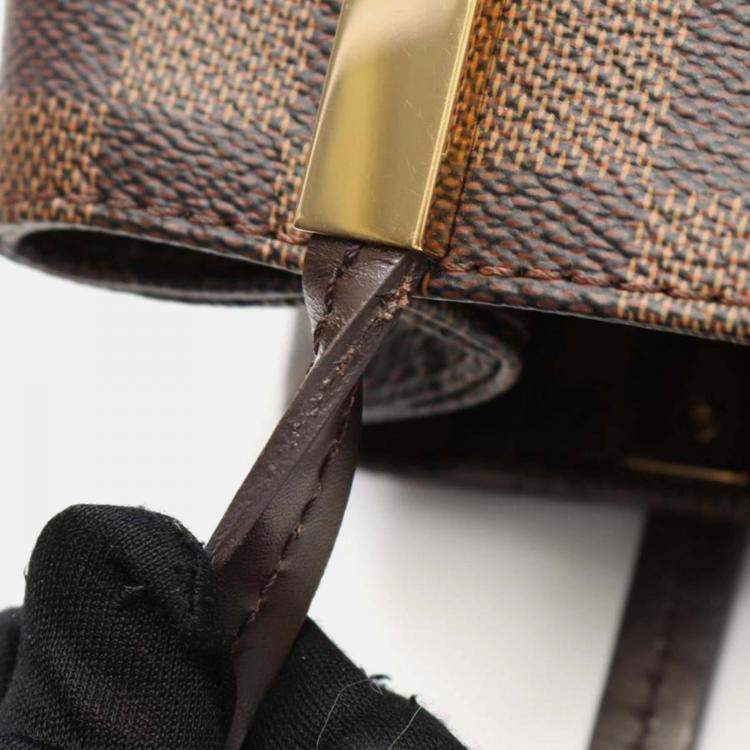Pre Owned Louis Vuitton Marlyborn Gm Damier Ebene