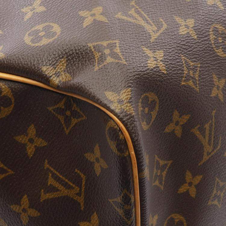 Pre Owned Louis Vuitton Keepall Bandoulière 60 Brown Monogram Shoulder Handbag