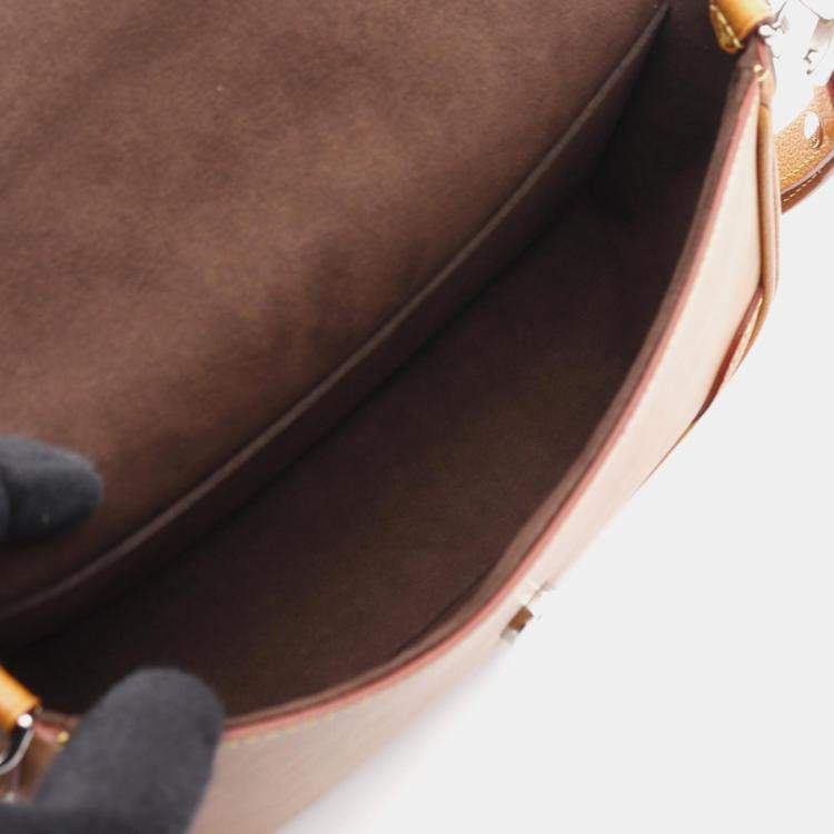 Pre Owned Louis Vuitton Buci NM Brown Epi Leather Shoulder Bag