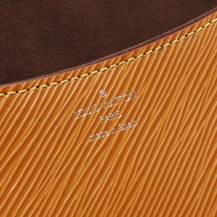 Pre Owned Louis Vuitton Buci NM Brown Epi Leather Shoulder Bag