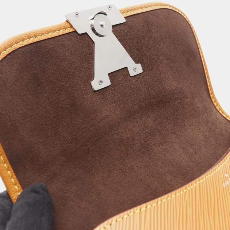 Pre Owned Louis Vuitton Buci NM Brown Epi Leather Shoulder Bag