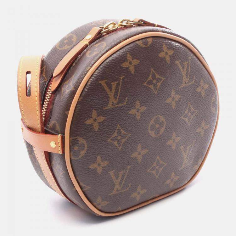 Pre Owned Louis Vuitton Boîte Chapeau Souple PM Monogram Canvas Shoulder Bag