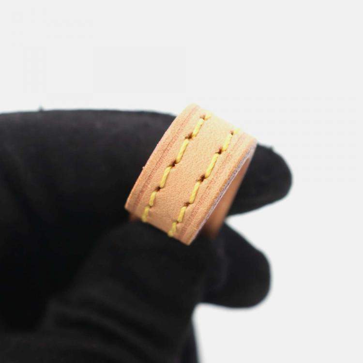 Pre Owned Louis Vuitton Nano Speedy Brown Monogram Canvas Shoulder Bag