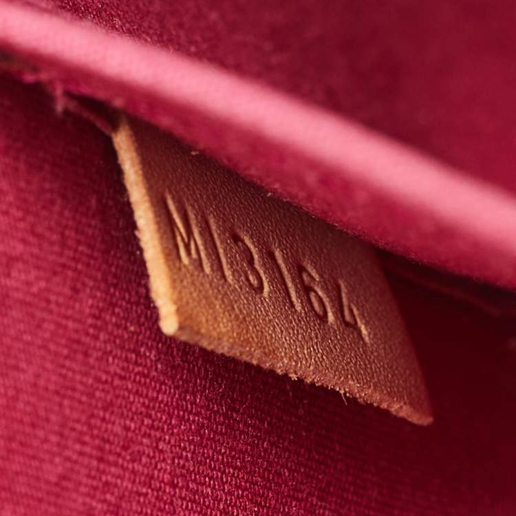 Pre Owned Louis Vuitton Indian Rose Monogram Vernis Alma BB Bag