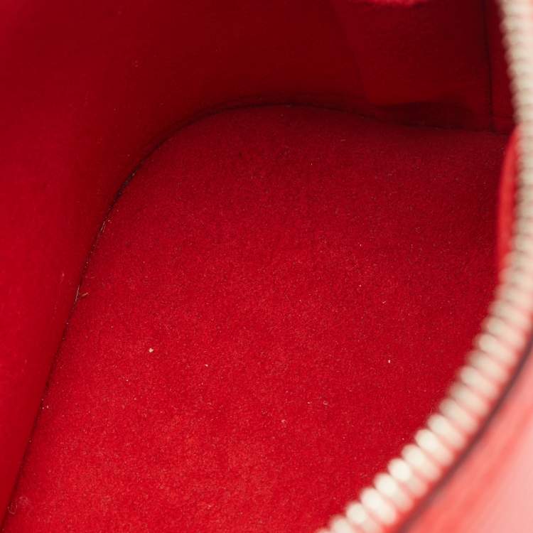 Pre Owned Louis Vuitton Piment Epi Leather Alma BB Bag