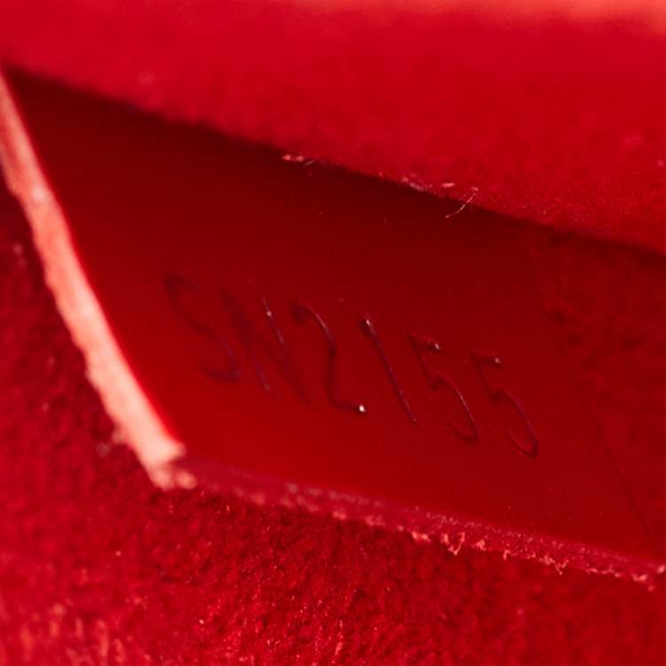 Pre Owned Louis Vuitton Piment Epi Leather Alma BB Bag