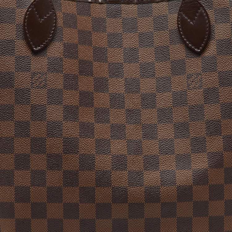 Pre Owned Louis Vuitton Damier Ebene Canvas Neverfull GM Bag