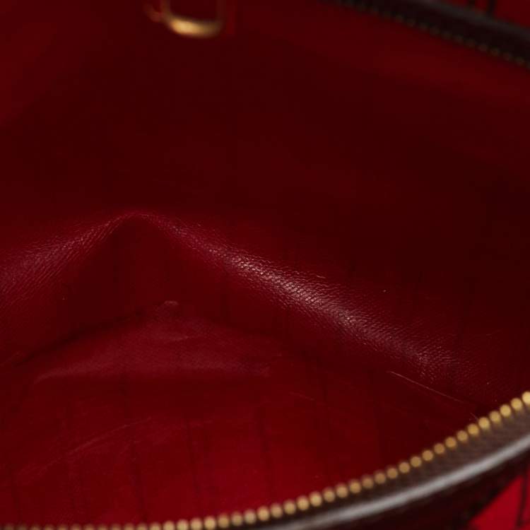 Pre Owned Louis Vuitton Damier Ebene Canvas Neverfull GM Bag