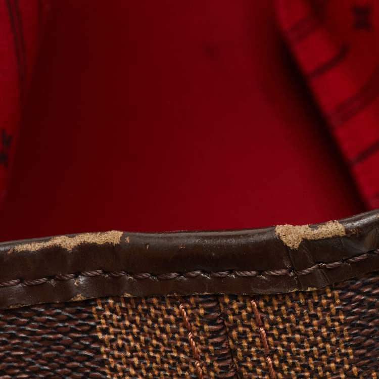 Pre Owned Louis Vuitton Damier Ebene Canvas Neverfull GM Bag