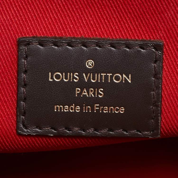 Pre Owned Louis Vuitton Damier Ebene Canvas Croisette Bag