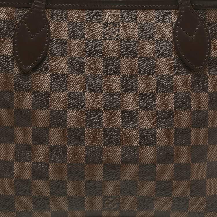Pre Owned Louis Vuitton Damier Ebene Canvas Neverfull PM Bag