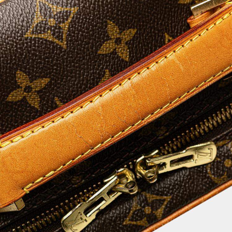 Pre Owned Louis Vuitton Brown Monogram Sac a Dos Packall