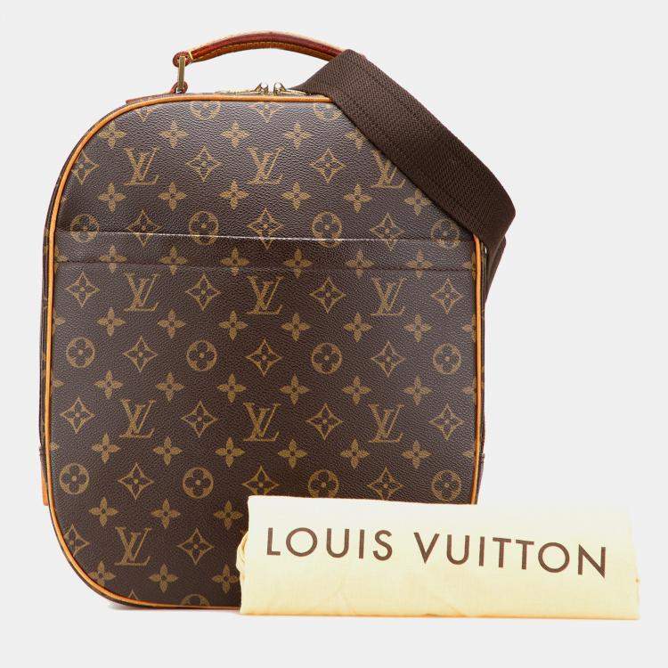 Pre Owned Louis Vuitton Brown Monogram Sac a Dos Packall